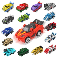 Smart Chuangxiang Jumping Soldiers Transformed Колесница, игрушка, прыжки, прыжки, прыжки с машиной, разбитая битва мальчика, пожарный рыцарь
