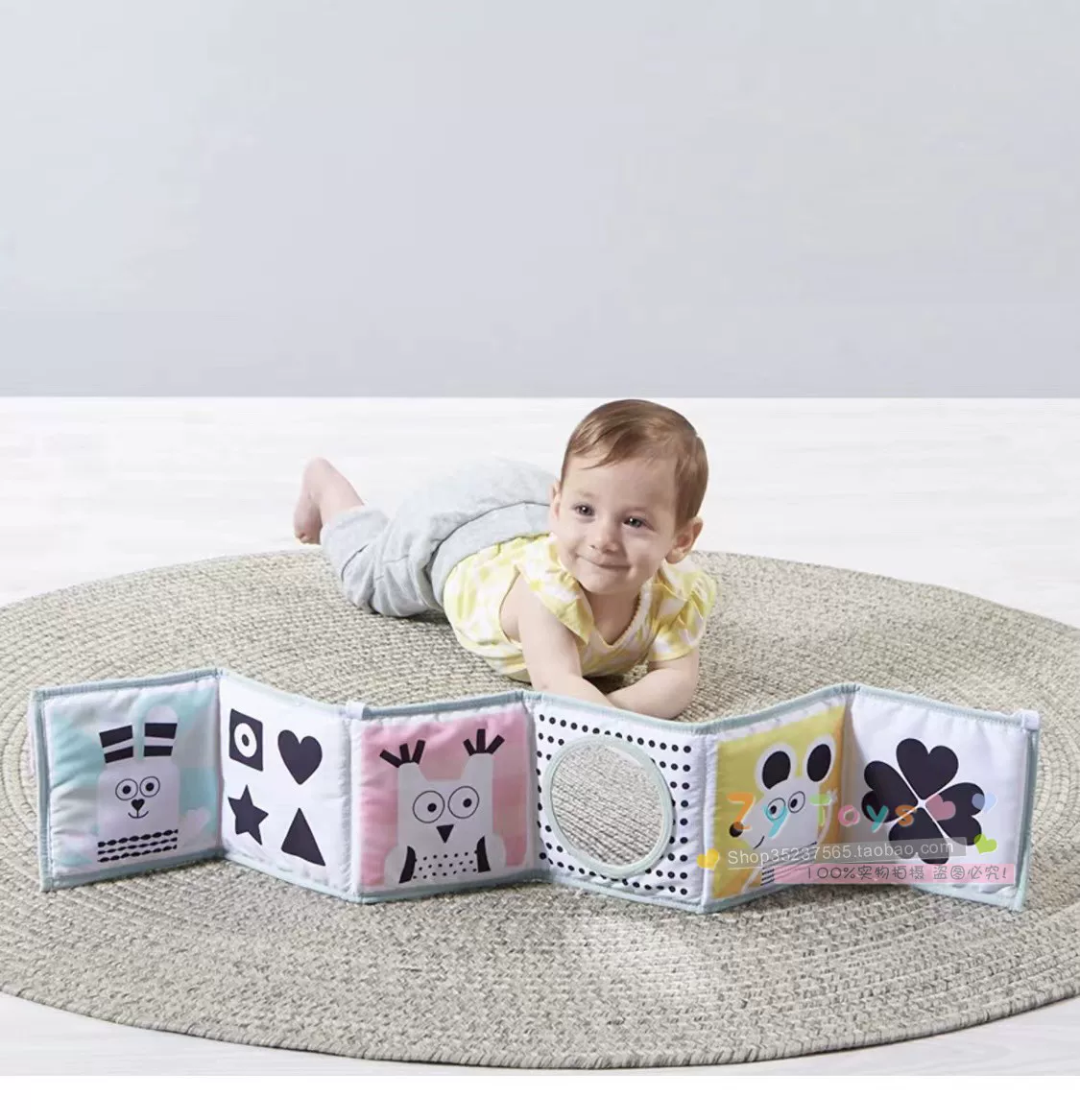TAF TOYS Детские бортики для малыша, плащ, тканевая книга, трёхмерная игрушка, не рвётся, раннее образование