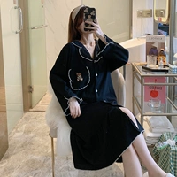 2109 He Pocket Pocket Bears Black Lace Black