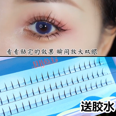 taobao agent Chang Fairy Mao under the eyelashes Yu Shuxin, the same model can graft type A fake eyelashes, fairy hair segmented single roots 6mm