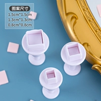 Нажатие на пресс -формы Внешнее квадрат*5