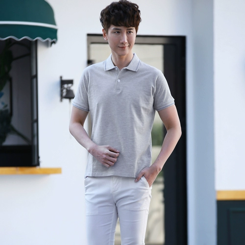 Дышащая летняя футболка polo для работы, короткий рукав, впитывает пот и запах, делается под заказ, с печатью вашего логотипа