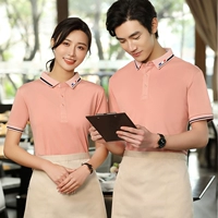 [Белый персиковой порошок] Антиолбол+хаки двойной сплит фартук