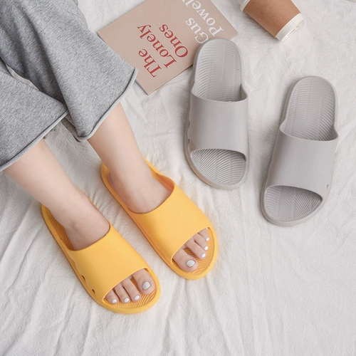 Нескользящие тапочки для влюбленных, летние слайдеры, обувь, мягкая подошва