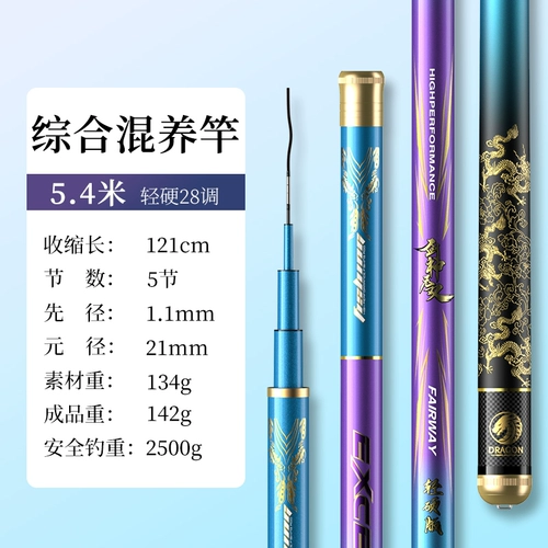 [Эксклюзивные преимущества живой вещательной комнаты] 5,4 метра углеродных рыб