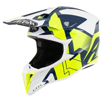 Белый и синий желтый