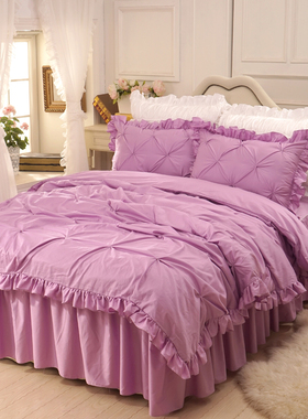 情人草家纺床上用品纯棉全棉印花四件套 花蔓 专柜正品