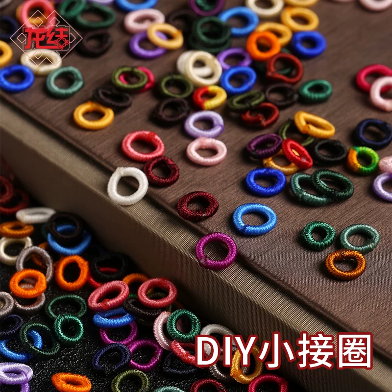 Тканое ожерелье handmade, аксессуар, драконов узел, DIY, 10 штук