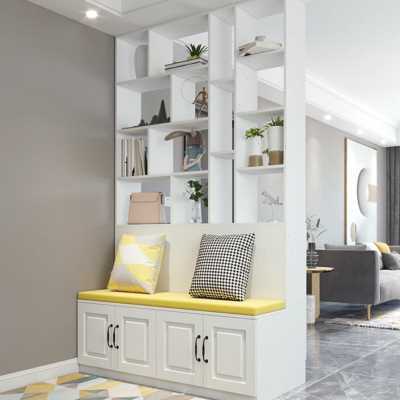 taobao agent Northern European entrance room interval cabinet double -sided simple living room porch cabinet shoe cabinet card seat integrated storage dining cabinet .O