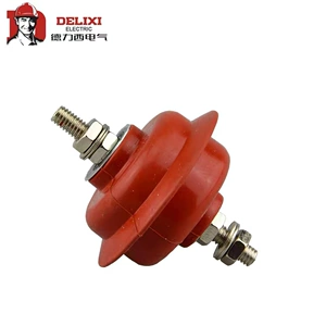 [德力西低压氧化锌避雷器HY1.5W-0.28/1.3 配电柜带螺杆绝缘子]