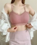 Японский бюстгальтер без косточек, тонкий бюстгальтер пуш-ап, бюстгальтер-топ для школьников, майка