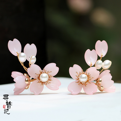 taobao agent Genuine Hanfu, hair accessory, universal Chinese hairpin flower-shaped, flowered