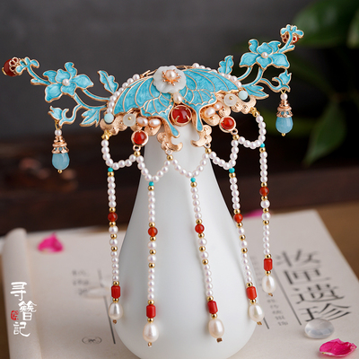 taobao agent Genuine soft retro necklace, choker, Hanfu, ethnic cheongsam, ethnic style