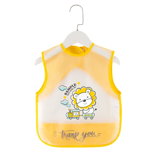 Детский водонепроницаемый нагрудник для еды подходит для мужчин и женщин, летний фартук без рукавов, анти-грязь, с карманом