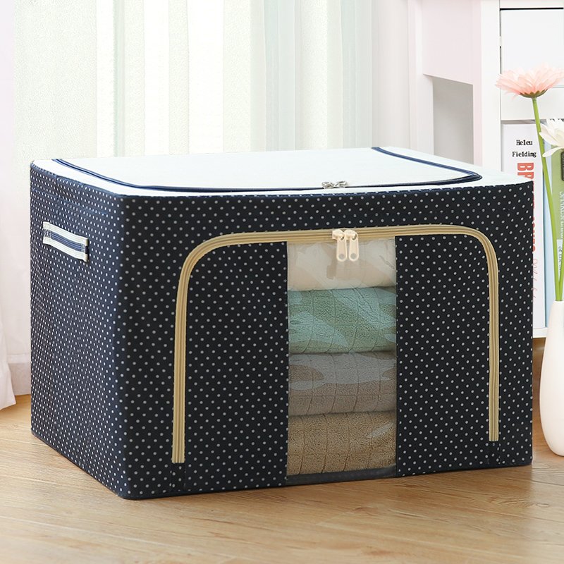 Buy Clothes storage box Oxford cloth finishing box fabric storage box