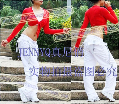 Чонг короновал новые модели!Hitpop Hip -Hop Jennyq Fitness Suit/Street Dance Service/Cross Pants/Latin