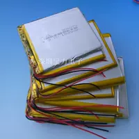 Литиевые батарейки, защитная батарея с зарядкой, 7v, 6000mah, 4000mah