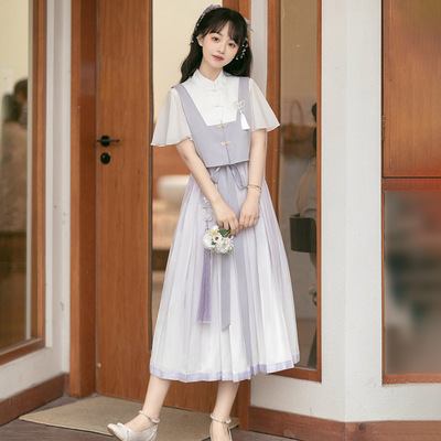 taobao agent Genuine Hanfu, dress, set, Chinese style