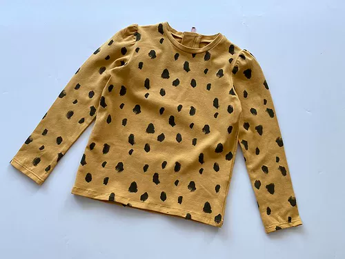 Весенний детский лонгслив, тренд сезона, круглый воротник, 2-6 лет