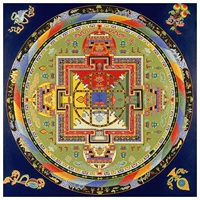 Индивидуальная Daweide Mandarin Tanka Vanging Painting Тибетская картина