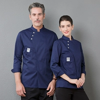 【Модернизированная ткань】 Скрытый синий топ с длинным рукавом