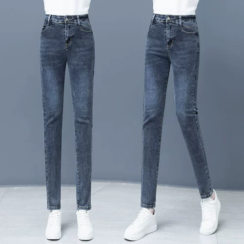 Tide, джинсовый карандаш, весенние приталенные универсальные штаны, высокая талия, в обтяжку, новая коллекция