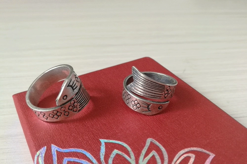 Этнический ретро аксессуар, кольцо ручной работы подходит для мужчин и женщин, этнический стиль