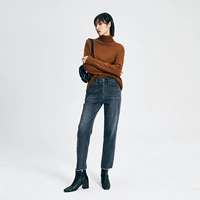 013 Французские штаны Jiufen прямые джинсы-стира