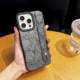 Black & White Python Texture Snake Skin Pattern Phone Case for iPhone 17, 16, 15, 14, 13 and 12