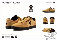 Пустынный желтый билли отмечает патриот fmh1za04