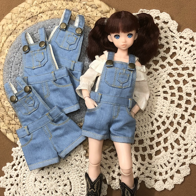 taobao agent BLYTHE small cloth/Momoko/azone/OB24 doll clothes handmade baby jelucta belt pants