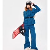 MOOD X MIURA Демисезонная джинсовая стеганая лыжная куртка, штаны