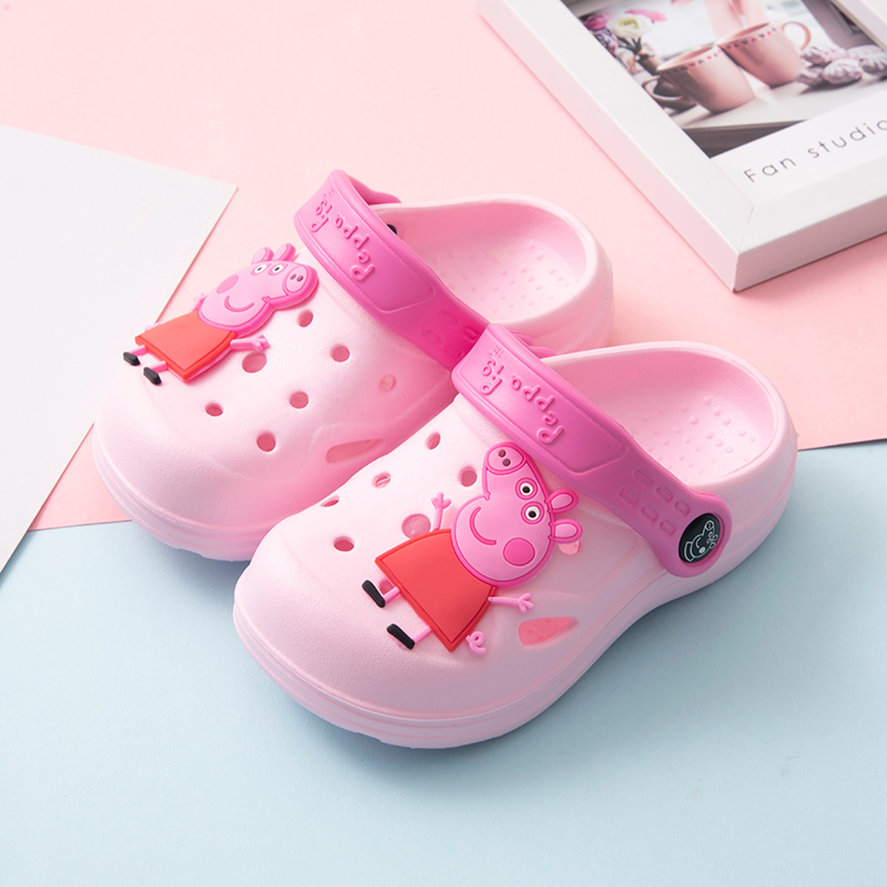 Buy Baby slippers summer girl 123 year old baby cute nonslip pig