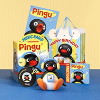 Динамик Pingu Shaking Head + подарочный пакет на день рождения [рекомендованный подарок] Бесплатные плюшевые аксессуары для наушников