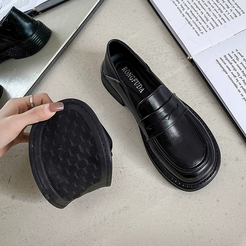 Обувь для кожаной обуви, нескользящие рабочие лоферы, туфли, мягкая подошва, коллекция 2023