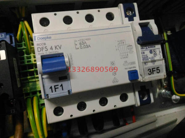 Doepke DFS4 KV 4P 63A0.03A утечка переключатель