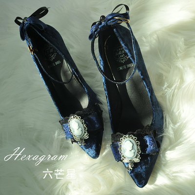 taobao agent Six Mangxing Lolita hand -made tea, the nine songs Shenxi classical doll dream back to Versailles custom high heels