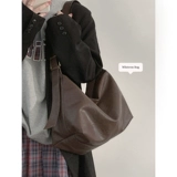 Вместительная и большая демисезонная модная сумка через плечо для отдыха, коллекция 2023