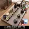 Bộ hoàn chỉnh của bộ trà Kung Fu hoàn toàn tự động hộ gia đình khay trà bằng gỗ nguyên khối kết hợp 4 trong 1 ấm đun nước bếp trà bàn trà biển Phụ kiện bàn trà