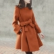 Áo khoác len cashmere hai mặt dày dành cho nữ giữa mùa thu đông 2020 Áo khoác len Nizi mới thịnh hành - Trung bình và dài Coat