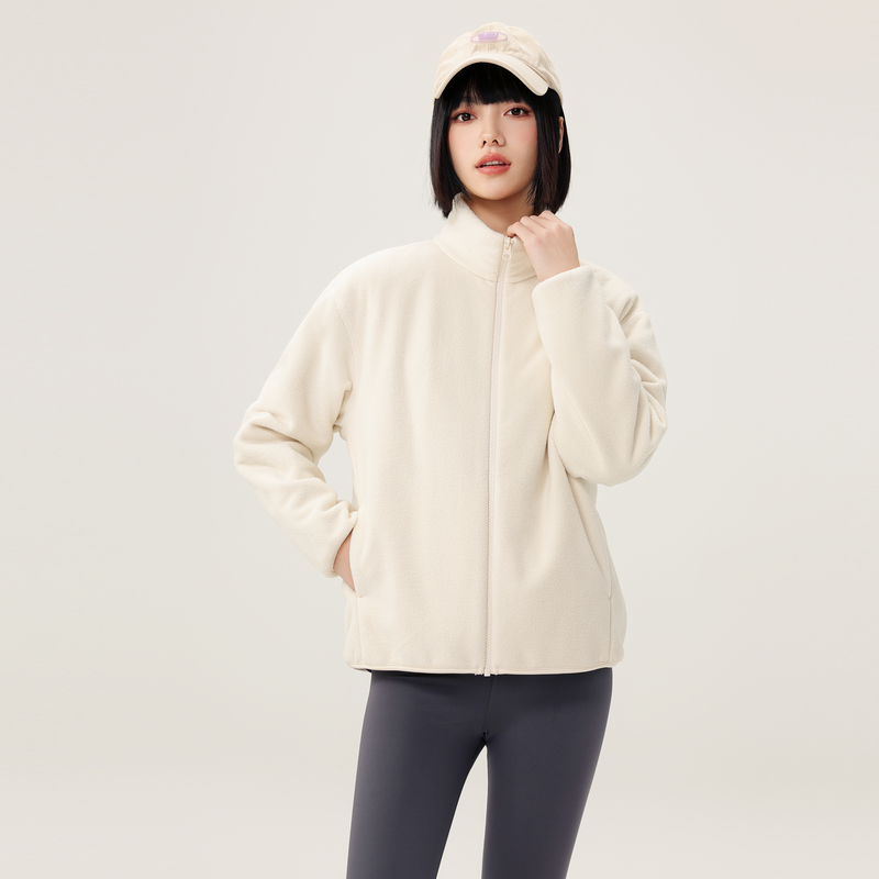 Snow Flying 雪中飞 情侣款立领摇粒绒外套 双重优惠折后￥53.1包邮 多色可选