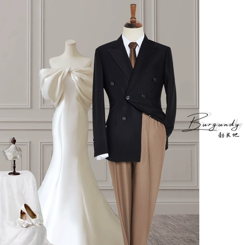 Модное платье в английском стиле, классический костюм, легкий роскошный стиль, в британском стиле, облегающий крой