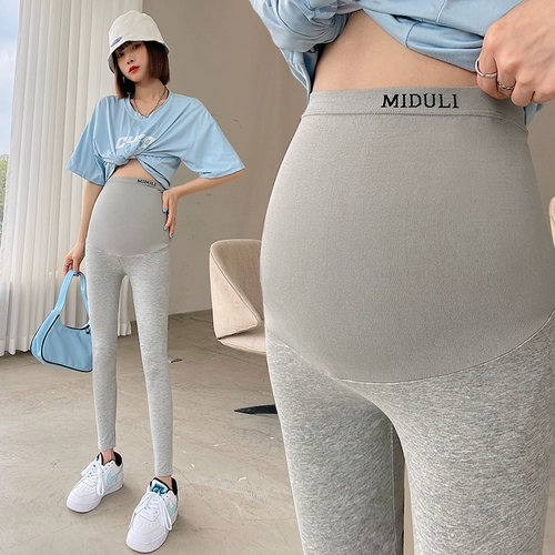 Осенние леггинсы для беременных, летние утепленные штаны, весенняя летняя одежда
