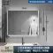 gương to Tủ gương phòng tắm sang trọng thông minh Wells K6 có đèn, tủ tích hợp lưu trữ chống sương mù, hộp gương phòng tắm treo tường gương tròn trang điểm Gương
