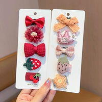 Розовая клубника, щипцы, комплект, 10 шт