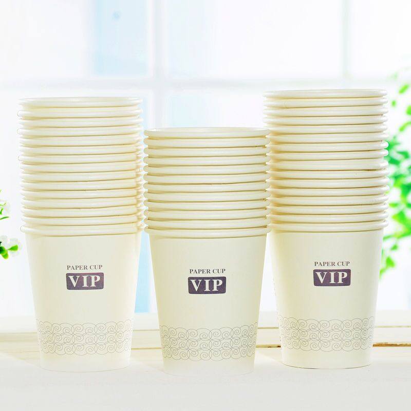 Buy Paper cup disposable cup wholesale color thickened water cup