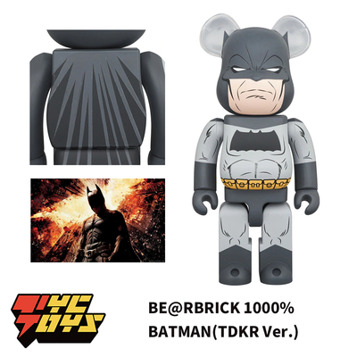 taobao agent [Tyctoys] Pre -sale BE@RBrick 1000%Batman TDKR Ver. Batman Jiming Bear