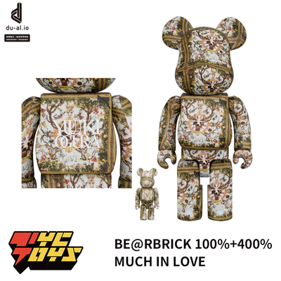 taobao agent [Tyctoys] be@RBrick 400% yuuki Ogura Much in Love Block Bear