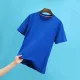 Хлопковый, синий, короткий рукав, 200 грамм