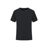 Чай с молоком для работы, летняя футболка подходит для мужчин и женщин, круглый воротник, короткий рукав